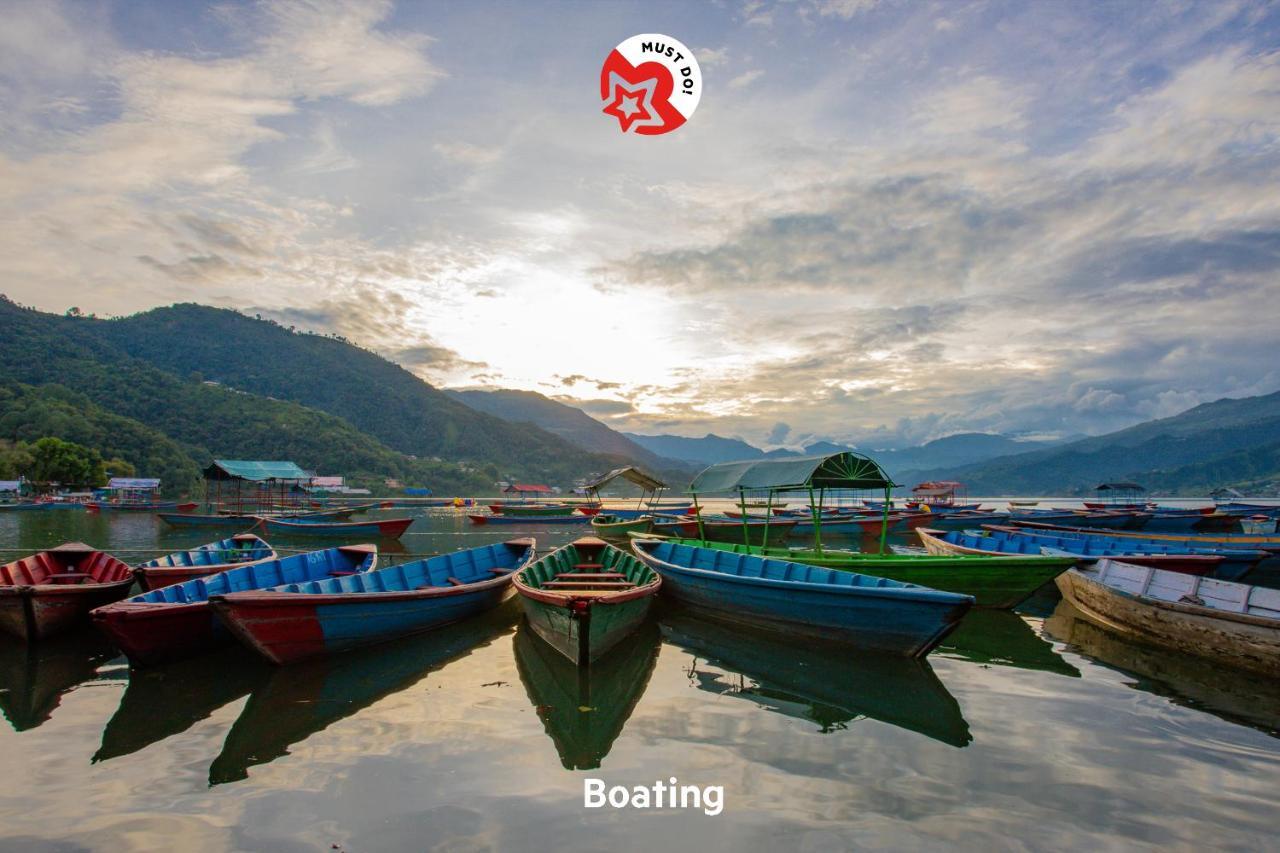 Spot On 445 New Hotel Natureland Pokhara Exterior photo