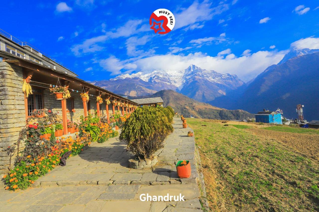 Spot On 445 New Hotel Natureland Pokhara Exterior photo